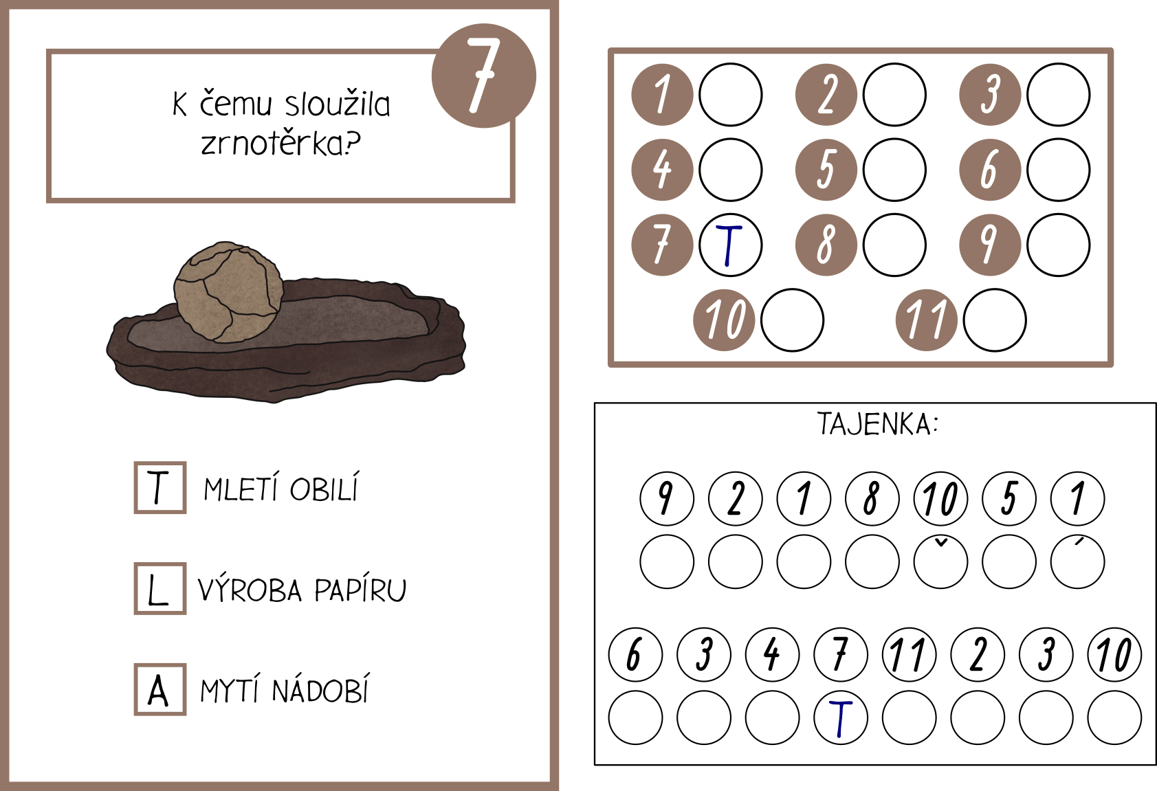 Stezka Pravěk tajenka
