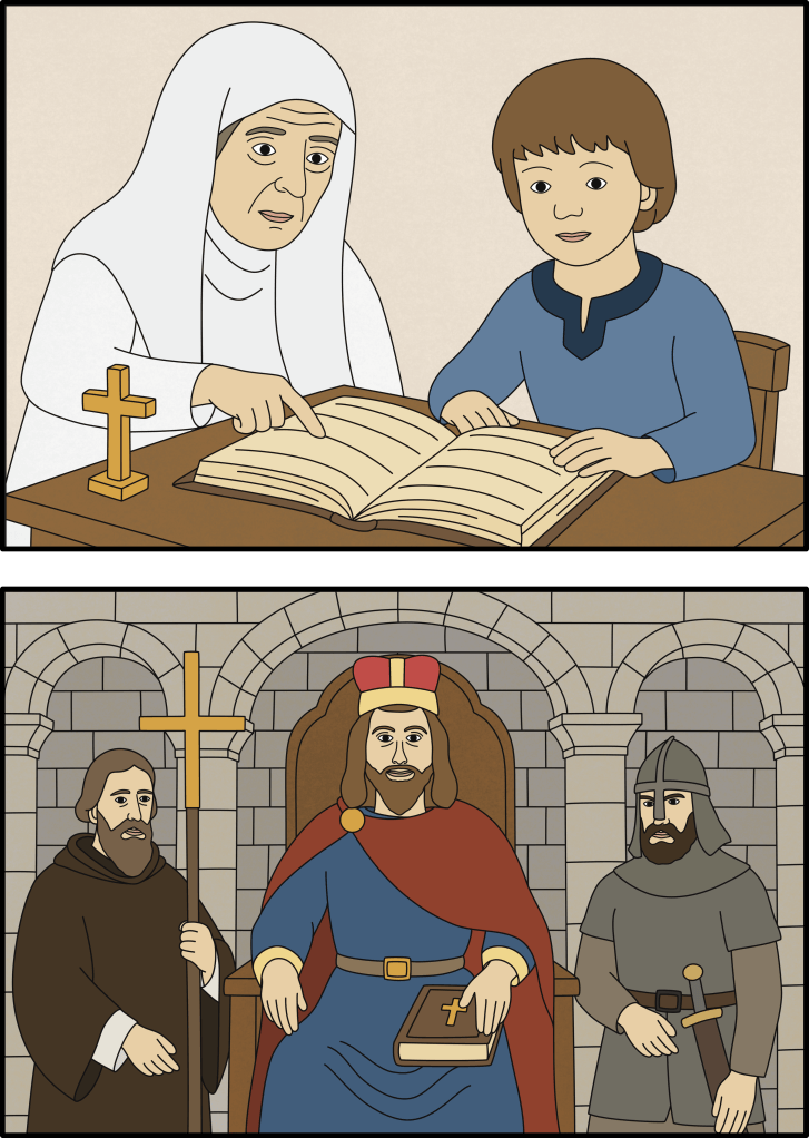Příběhové karty o svatém Václavovi