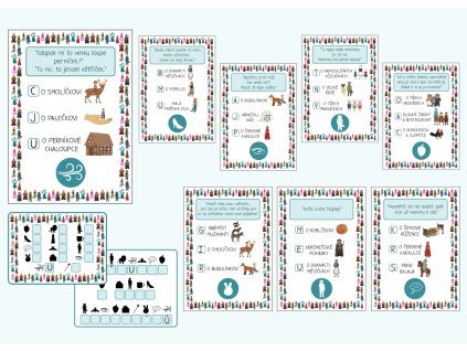 pohadkova stezka pro deti s tajenkou