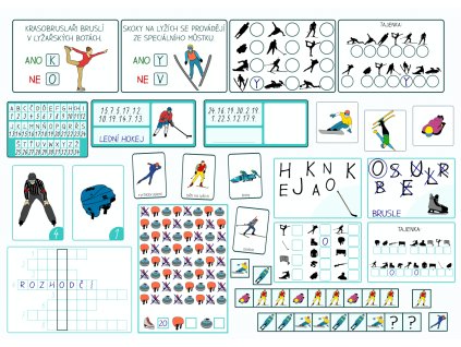 zimni sporty hry a aktivity pro deti