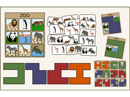logická hra pro děti s obrázky zvířat