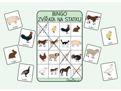 bingo zvirata na statku