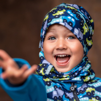 Dětské čepice, nákrčníky