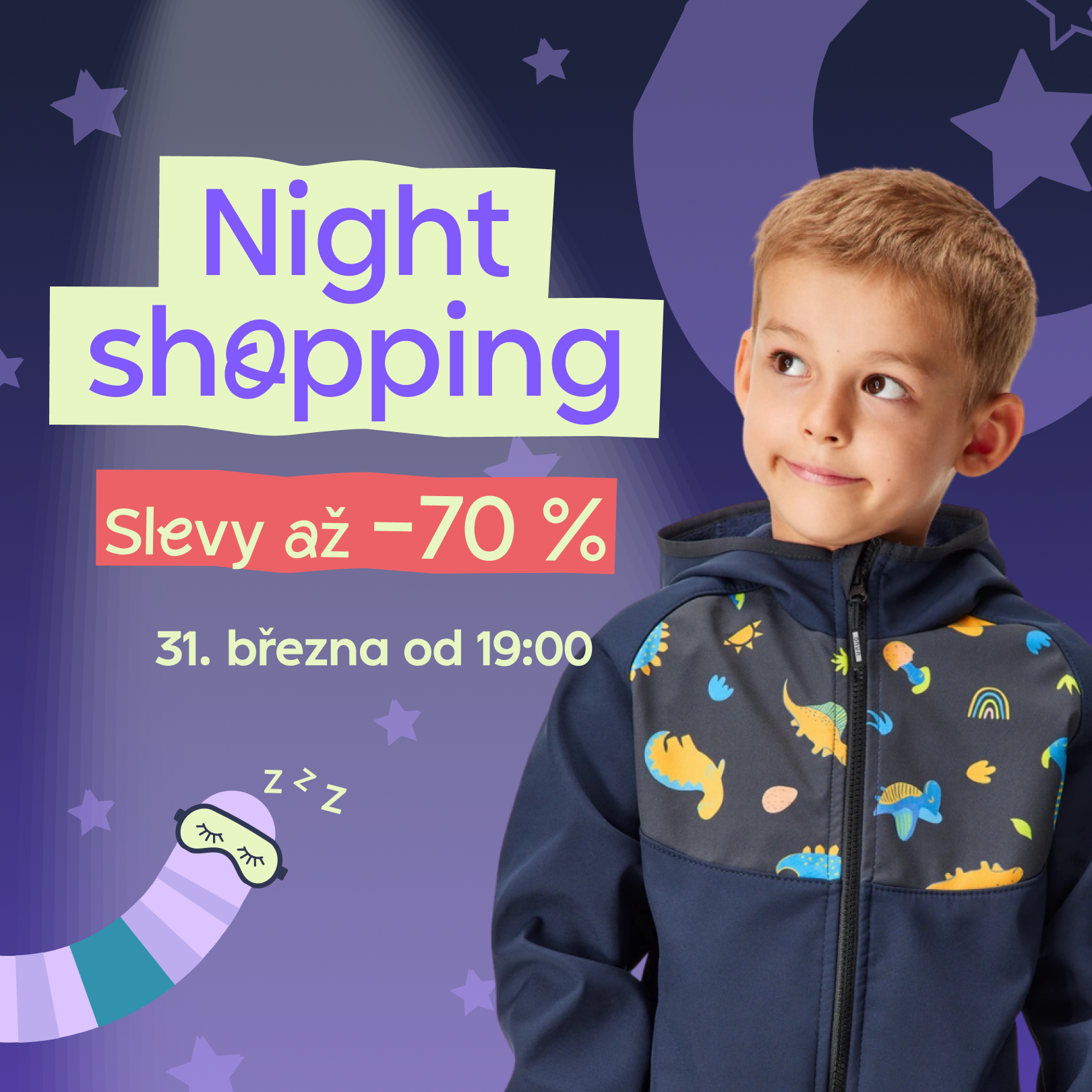 🌙 Night shopping: Největší slevová noc roku je tady!