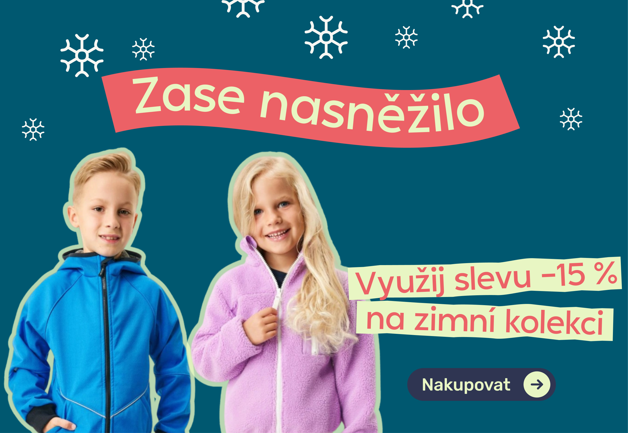 ⛄️ Zas nasnežilo - desktop