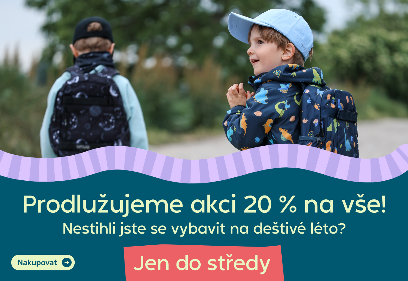 Akce Den dětí 2026: Dětské funkční oblečení a rychleschnoucí UV kolekce s ochranou proti slunci od českého výrobce Unuo. Využijte slevu -20 % na vše nezlevněné s kódem DETI20 v termínu od 24. 5. do 1. 6. Kvalitní české outdoorové oblečení pro děti šité v