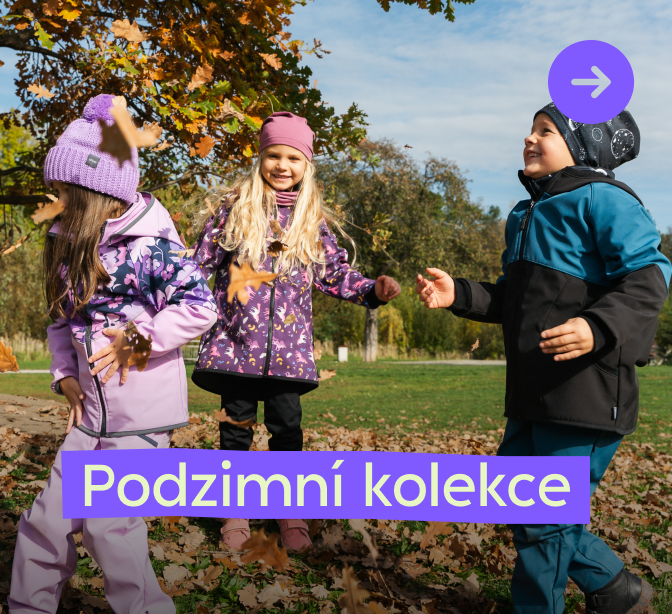 Užijte si podzim v suchu a teple. Dětská softshellová bunda a softshellové kalhoty Unuo pro podzimní plískanice. Softshell s fleecem skvěle hřeje, dýchá a přizpůsobí se proměnlivému počasí od rána do odpoledne. Ideální výbava do školky i na hřiště.