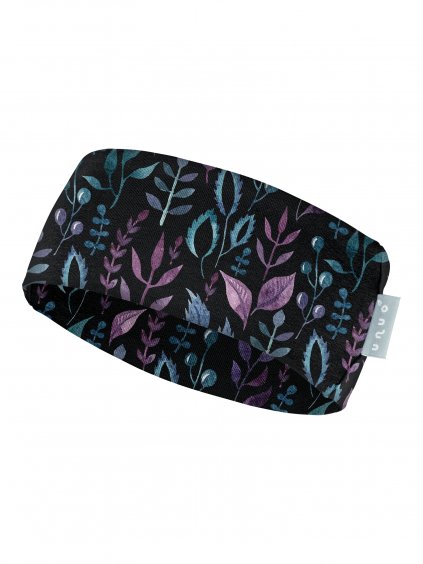 Dámská čelenka fleecová Elise, Lístečky