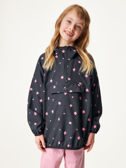 Dětská větrovka, Černá, Květiny