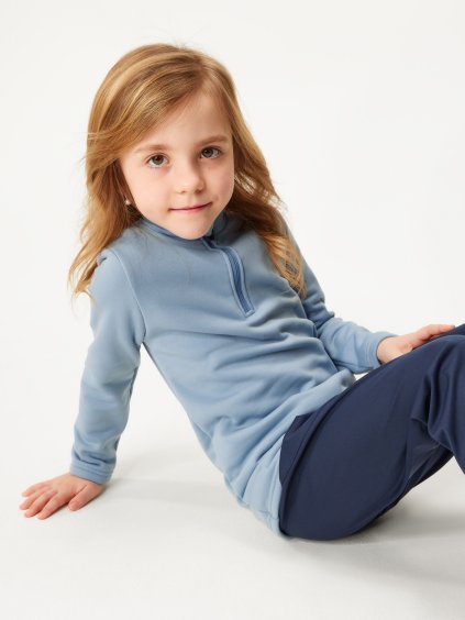 K fleece mikina tecnostretch modra 12750 edit