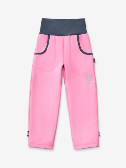 K soft kalhoty 2 basic ruzova h