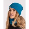 Dámská čepice pletená Warm, Tyrkysová
