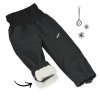 II. jakost, Batolecí softshellové kalhoty s beránkem Light, Černá Źíhaná, Šedá Žíhaná