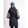 II. jakost, Dámský softshellový kabát s fleecem Street, Černá, Podzimní bobule