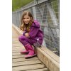 Dětské softshellové kalhoty bez zateplení Basic, Ostružinová