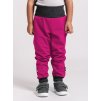 Batolecí softshellové kalhoty s fleecem Street, Fuchsiová