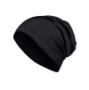 Dětská merino čepice Basic, Černá