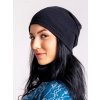 Dámská merino čepice Basic, Černá