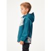 Dětská softshellová bunda s fleecem Basic, Kobaltová, Bagry