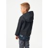 Dětská softshellová bunda s fleecem Basic, Černá, Planety