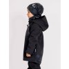 II. jakost, Dětská softshellová bunda s fleecem Basic, Černá, Planety