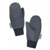 Dětské softshellové rukavice s fleecem Tap, Tm. Šedá