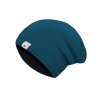 Unuo, Dětská čepice pletená Warm, Kobaltová (Velikost L (53-56 cm))