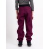II. jakost, Dětské softshellové kalhoty s beránkem Light, Vínová Žíhaná