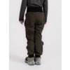 Batolecí softshellové kalhoty s fleecem Street Strong, Tm. Khaki