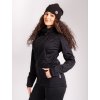 Dámská softshellová bunda s fleecem pružná Alba, Černá