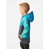 Dětská softshellová bunda s fleecem Basic, Multicolor Tyrkysová