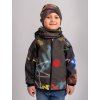 II. jakost, Dětský nákrčník z fleecu Basic, Khaki, Fantazie