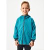Dětská softshellová bunda bez zateplení pružná Basic, Smaragdová