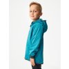 Dětská softshellová bunda bez zateplení pružná Basic, Smaragdová