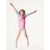 Dívčí plavky s UV ochranou 50+, Růžová