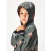 Dětská softshellová bunda s fleecem Basic, Khaki, Lesní zvířata