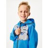 Dětská softshellová bunda s fleecem Basic, Modrá, Bagr