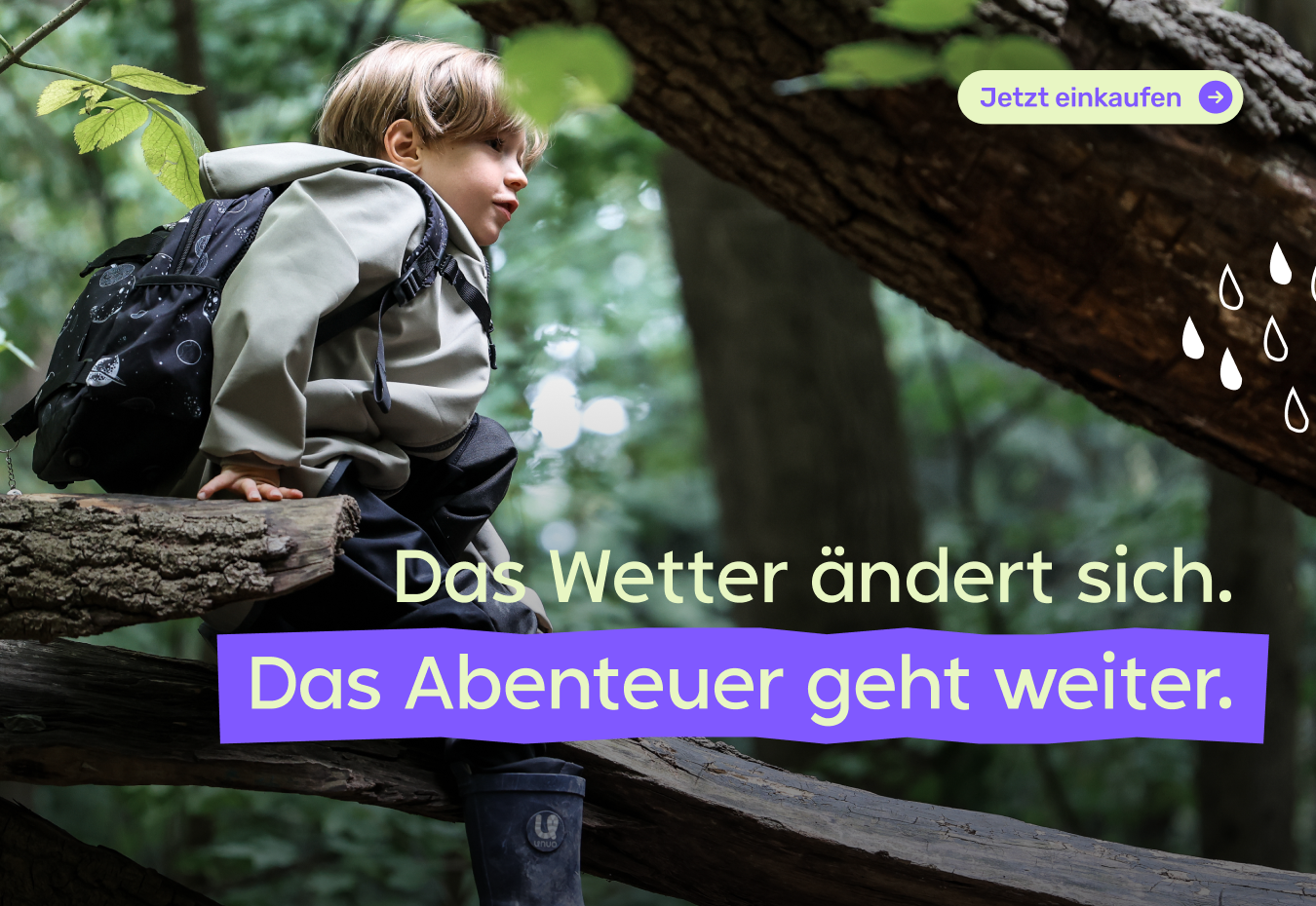 Ziehen Sie Ihre Kinder praktisch für die Schule und die Natur an. Unuo Softshellhosen und -jacken für Kinder mit warmem Fleece sind wasser- und winddicht und ermöglichen den Kindern einfaches Layering sowie selbstständiges Anziehen.