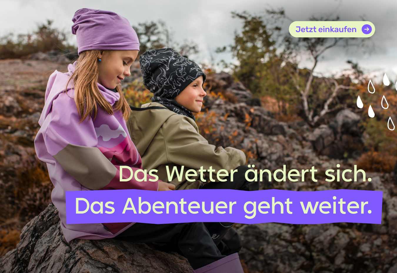 Unuo Kinder-Herbst-Softshellbekleidung für kalte und regnerische Tage. Wählen Sie gefütterte Softshelljacken und -hosen mit Fleece, warme Fleecepullover, Mützen und Loopschals. Hält Kinder bei jedem Abenteuer trocken und warm.
