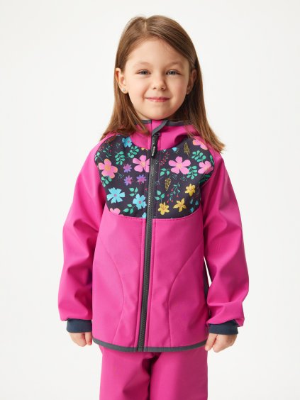 K soft bunda 1 basic fuchsiova kytickyB soft kalhoty 1 basic fuchsiova kyticky 0049 edit