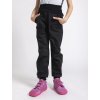 Unuo, Dětské softshellové kalhoty s fleecem Street, Černá (Velikost 98/104)