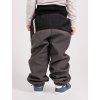 Batolecí softshellové kalhoty s beránkem Light, Šedá Žíhaná, Černá Žíhaná