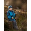Dětská softshellová bunda s fleecem Street, Kobaltová, Tyrkysová
