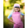 Dětská kšiltovka s UV ochranou 50+, Růžová