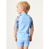 Dětské triko s UV ochranou 50+, Sv. Modrá, Velryby