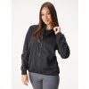 Dámská softshellová bunda bez zateplení pružná Basic, Černá