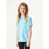 Dětské funkční triko, Sv. Modrá, Květiny