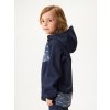 Dětská softshellová bunda s fleecem Basic, Tm. Modročerná, Auta