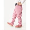 Dětské softshellové kalhoty bez zateplení pružné Sporty, Starorůžová