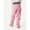 Dětské softshellové kalhoty bez zateplení pružné Sporty, Starorůžová